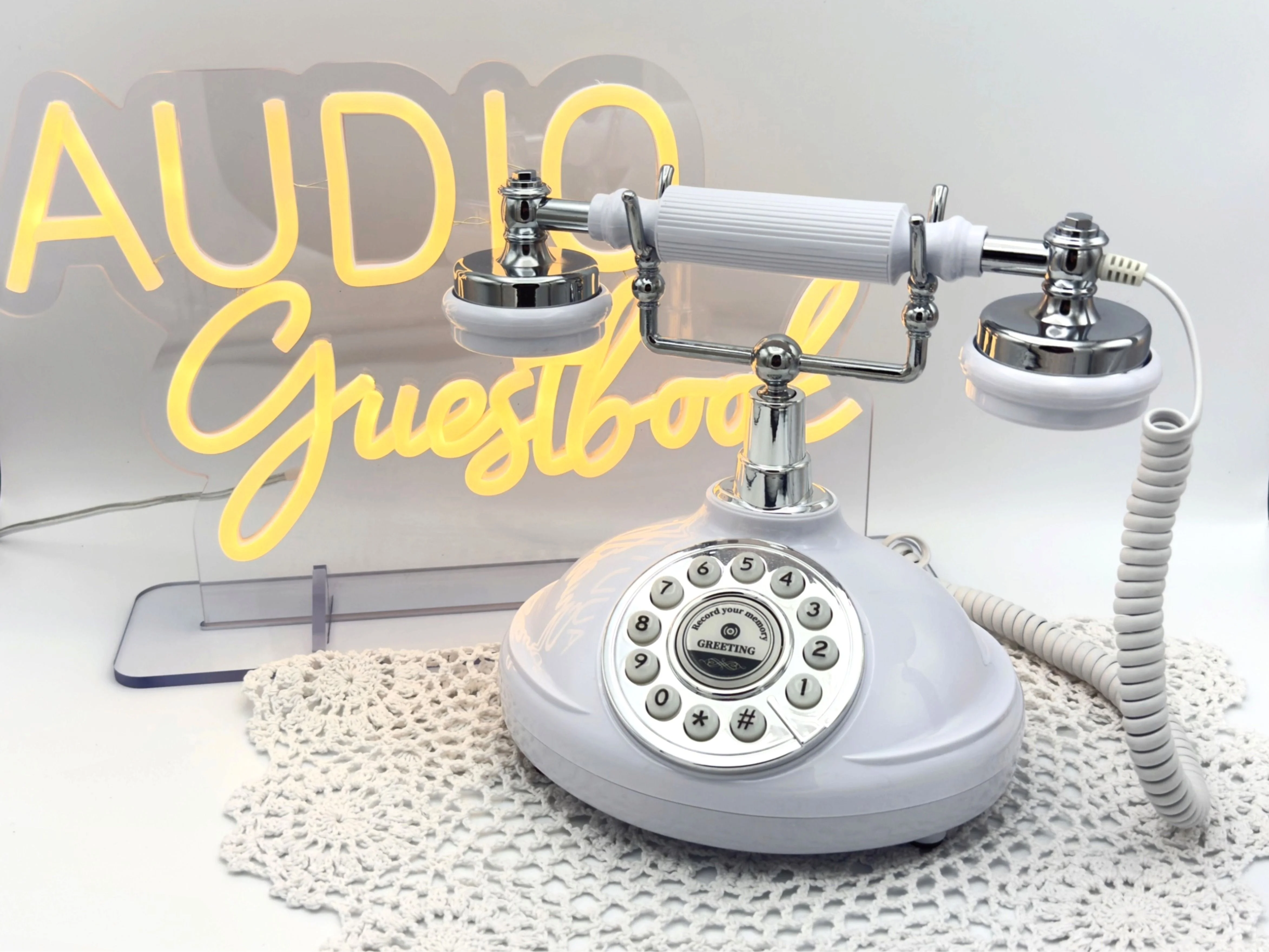 Audio-Gästebuch Komplettset