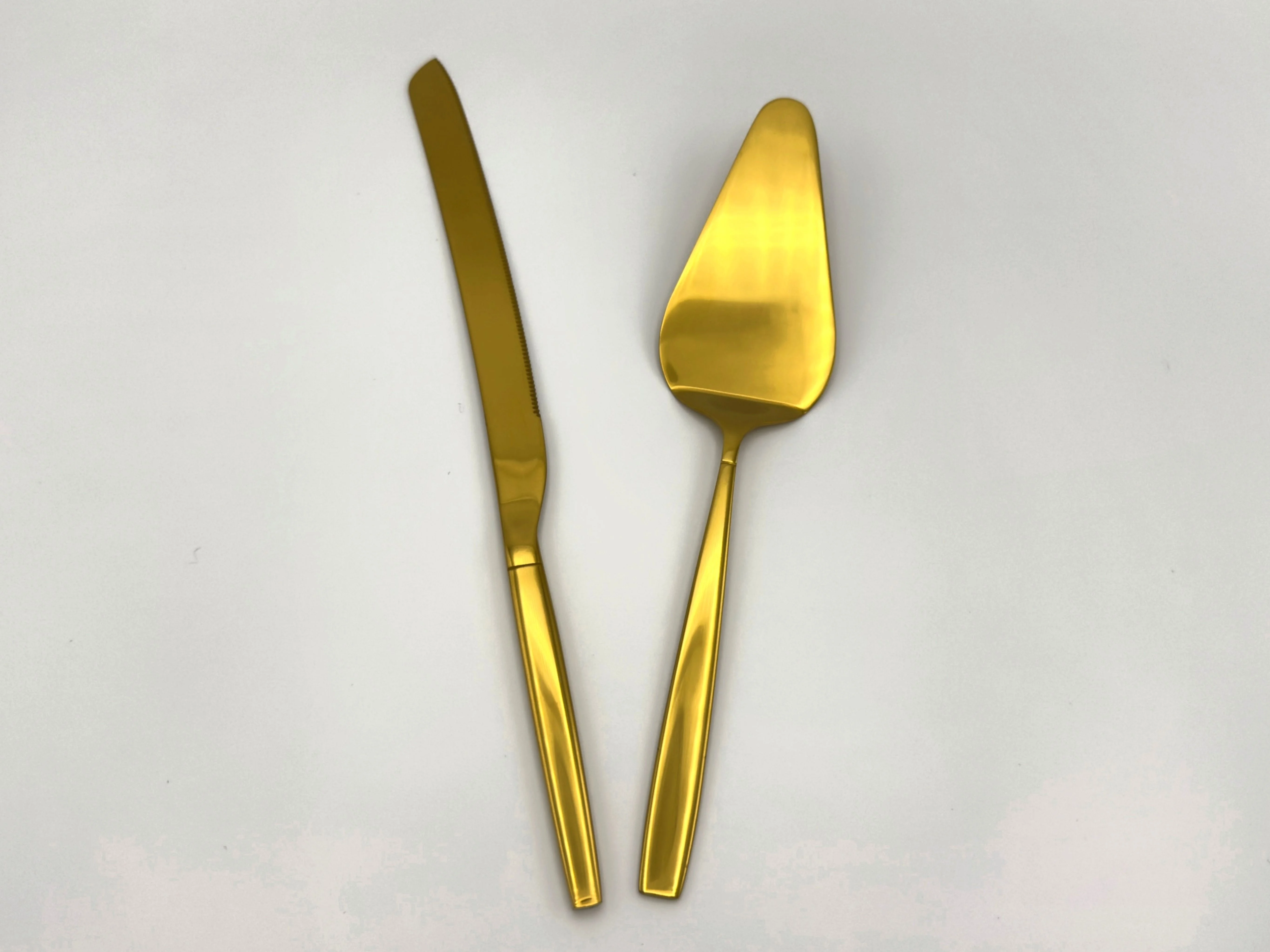 Torten-Servierset Gold glänzend