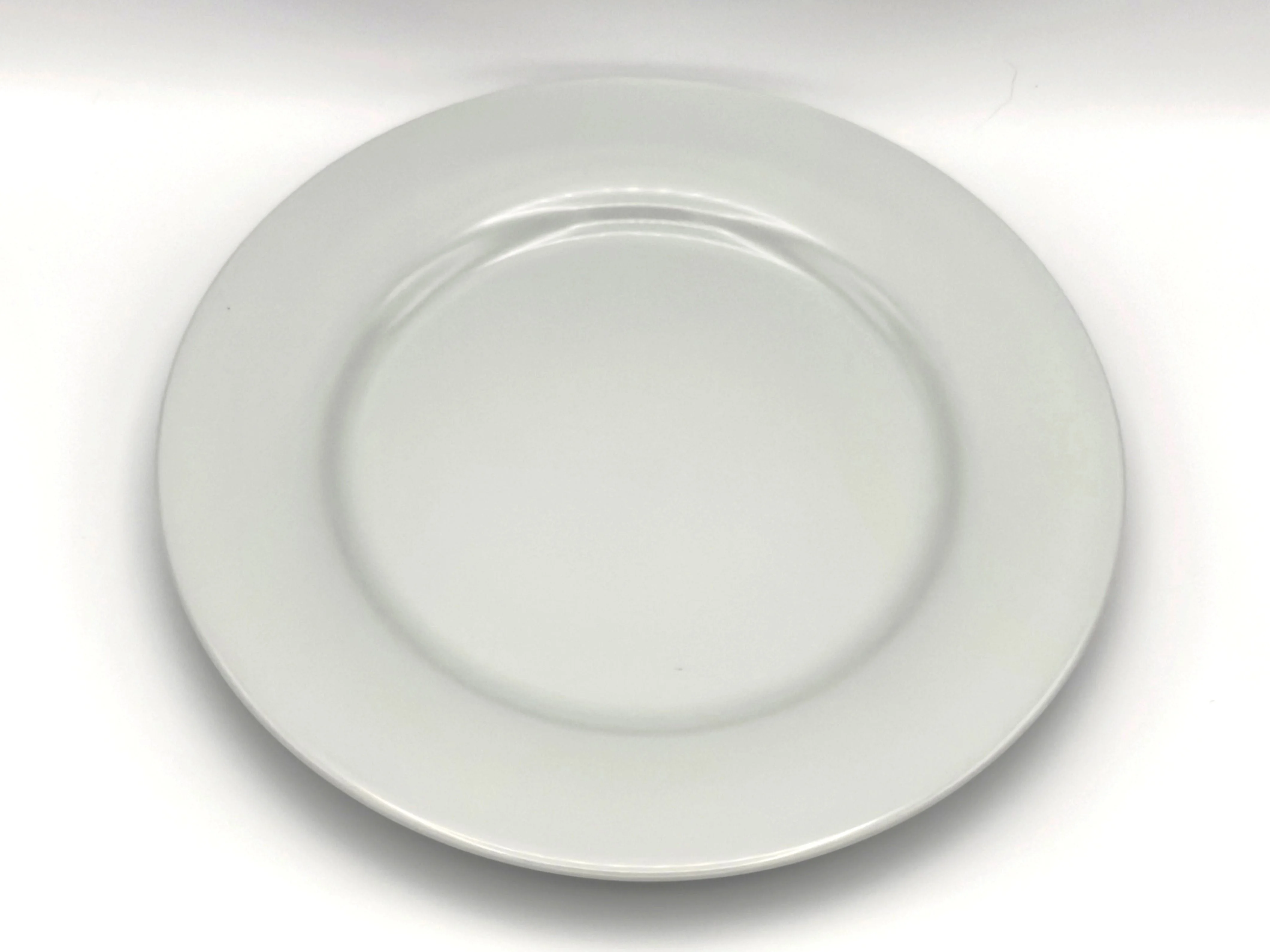 Tafelteller Porzellan weiß